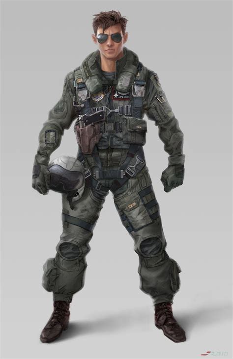 airplanepilot sci fi characters fighter pilot concept art characters