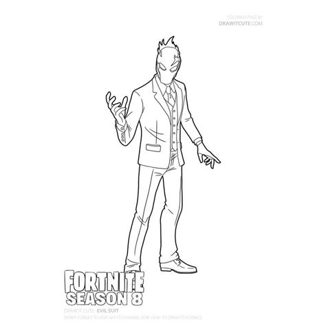 fortnite coloring pages dire