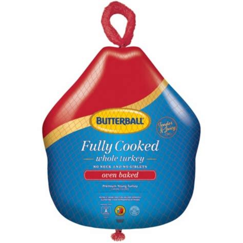 Butterball Oven Baked Fully Cooked Whole Turkey 16 18 Lb Fred Meyer