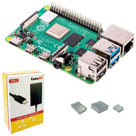 canakit raspberry pi  gb  accessories   shipping tech deals serverbuilds