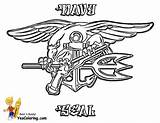 Coloring Naval Designlooter Seal Badge Navy sketch template
