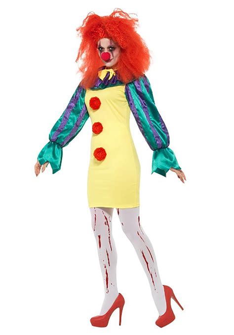 Classic Horror Clown Women S Costume