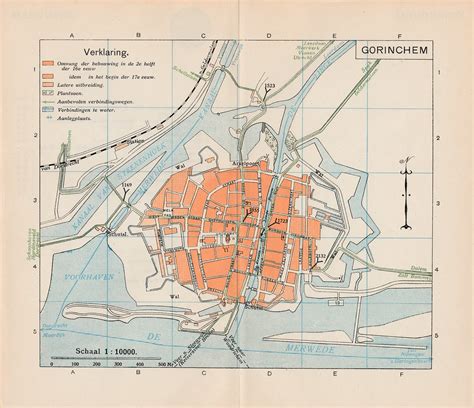 gorinchem stadsplattegrond  anwb plattegrond flickr