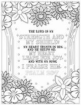Verse Psalm sketch template