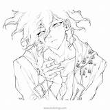 Danganronpa Komaeda Nagito Ludenberg Celestia sketch template