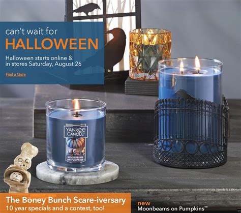 yankee candles boney bunch  halloween collection revealed