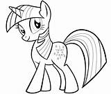 Pony Little Coloring Pages Twilight Choose Board sketch template
