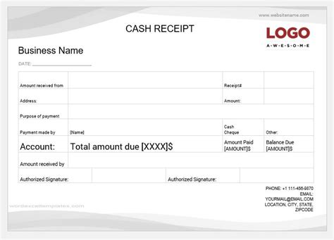 cash receipts  payments template fabulous receipt forms