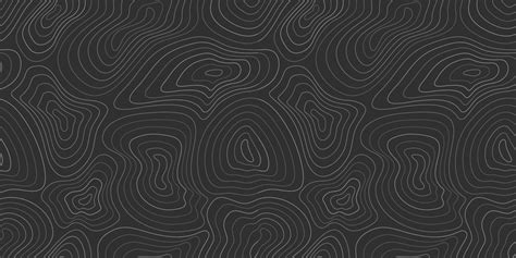 horizontal topographic map black topographer seamless pattern dark typography linear