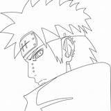 Naruto Pain Outline Drawing Deviantart Getdrawings Deviant sketch template