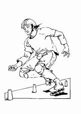 Coloring Rollerblading Pages Printable Edupics Large sketch template
