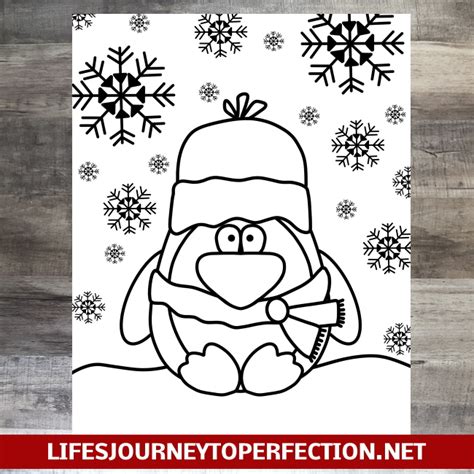 lifes journey  perfection super cute christmas coloring pages
