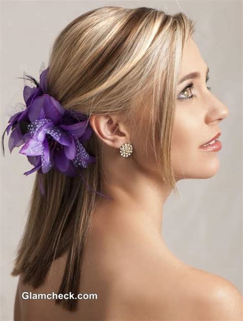 accessory   flower hair clips
