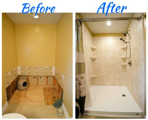 Re Bath Before After Pictures Complete Bathroom Remodel Tub To Shower