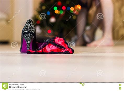 sex after a christmas party quick sex concept stock image image of