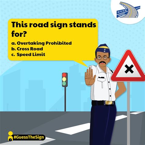 nhai  twitter guess  correct answer   road sign  tweet