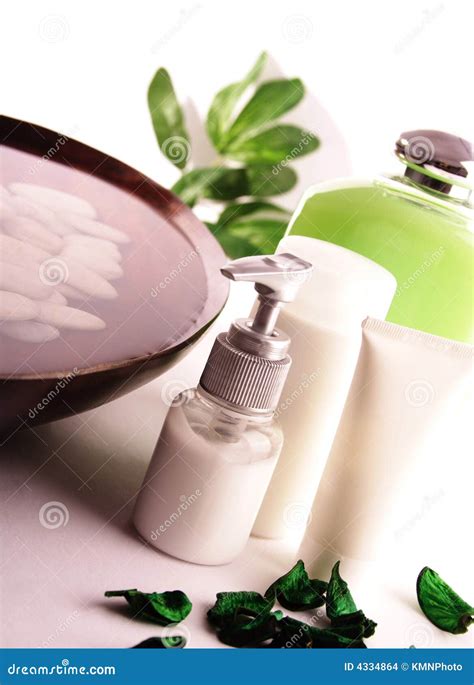 spa cosmetics series stock photo image  background