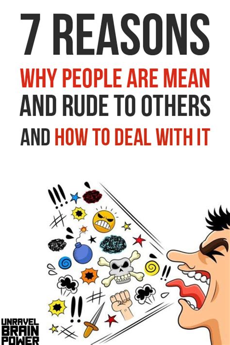 reasons  people    rude