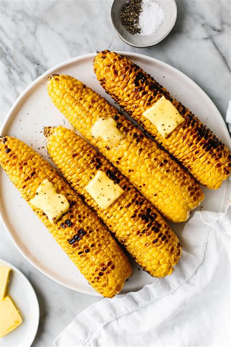 grilled corn    downshiftology