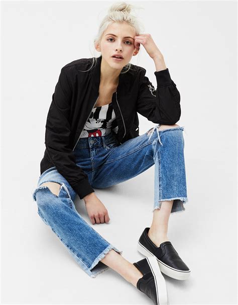 jacken fuer damen im fruehjahr sommer  bershka