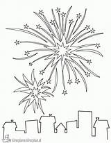 Coloring Fireworks July 4th Year Crafts Pages Printable Years Fourth Kids Patriotic Gif Eve sketch template
