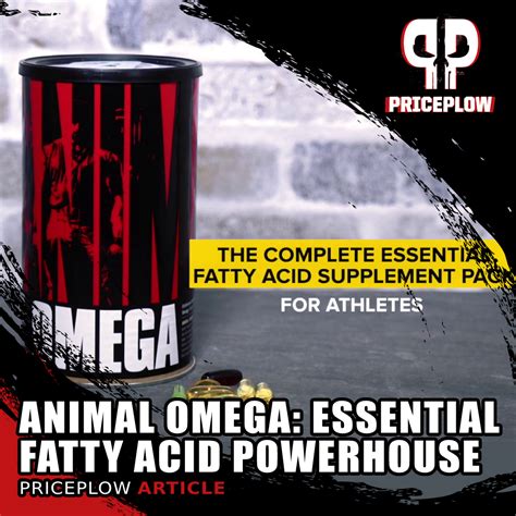 universal animal omega  essential fatty acid powerhouse pak