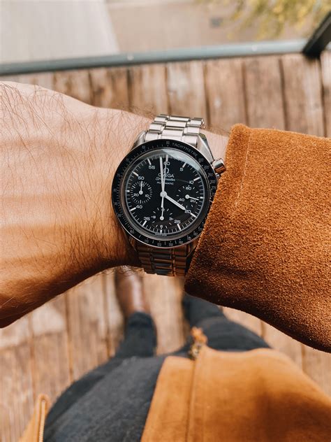 omega speedmaster reduced  perfect sized  rwatches
