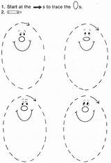 Tracing Worksheets Geometricas Ovalo Recortar Preescolares Preschoolers Aprendizaje Talleres Picar Evaluaciones Años sketch template