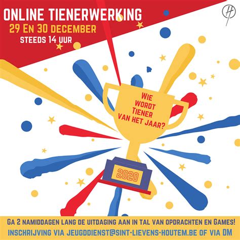 wie wordt tiener van het jaar tijdens een online