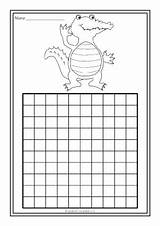 Blank Hundred Sparklebox Square 100 Counting Squares Maths Grids Colouring Preview Grid sketch template