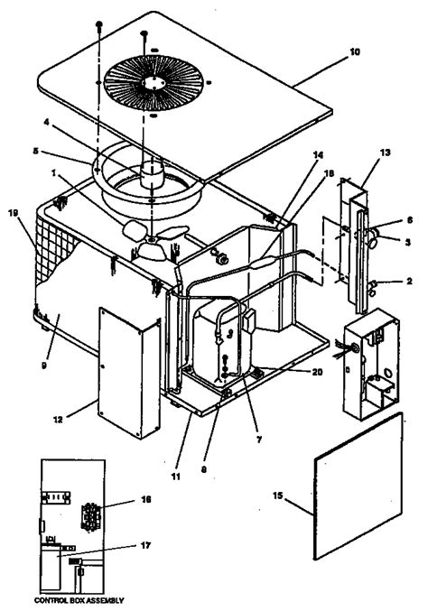 goodman condensing unit parts model cx sears partsdirect