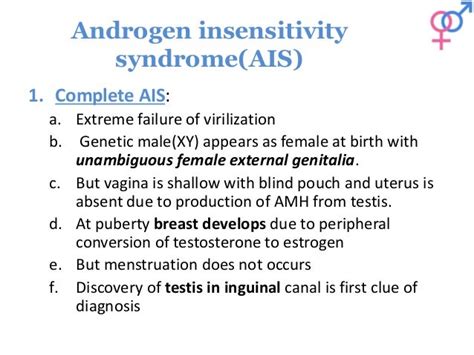 Androgen Insensitivity Syndrome Vs 5 Alpha Reductase Deficiency
