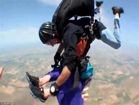 skydiving accidents pensioner 80 left hanging by a thread in