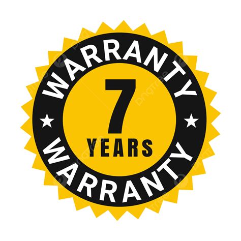 years warranty  years warranty label  years warranty vector