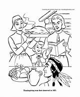 Coloring Thanksgiving Pages First Color Honkingdonkey sketch template
