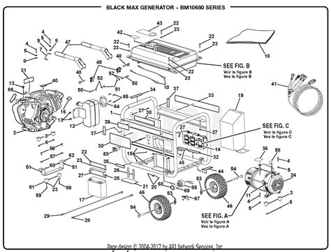 predator  generator parts diagram heat exchanger spare parts