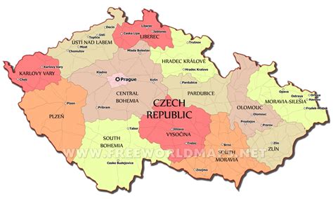Czech Republic Maps By