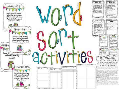 vocabulary word sorts lasperks