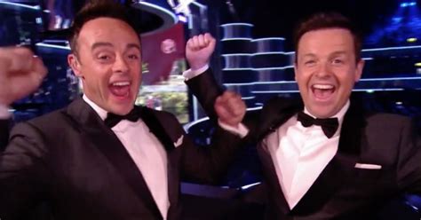 Ant And Dec S Adorable Reaction To Bgt S Twist And Pulse Over I M A