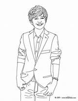 Coloring Mattyb Pages Template Greyson Chance sketch template
