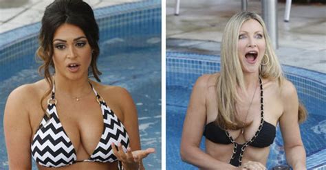 Rub A Dub Dub Two Babes In A Tub Casey Batchelor And Caprice Team Up