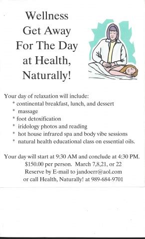 wellness day spa  health naturally