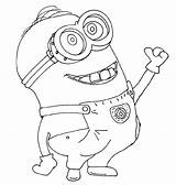 Despicable Coloring Pages Color sketch template