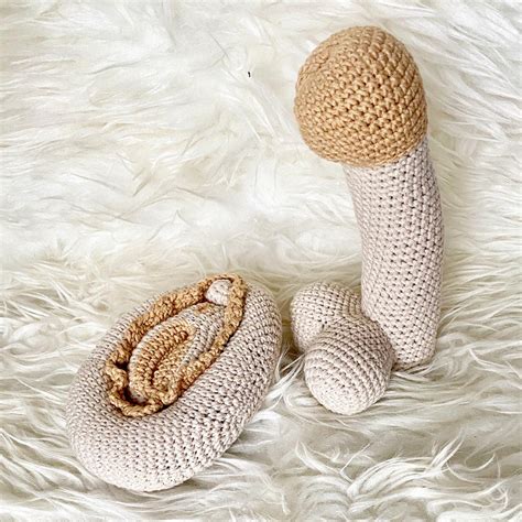 crochet vulva sex toy toy for adult ts crochet vulva etsy