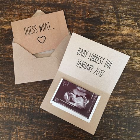 printable pregnancy announcement cards  printable