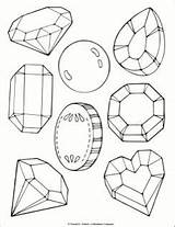 Jewel Gems Scholastic Necklace Printables sketch template