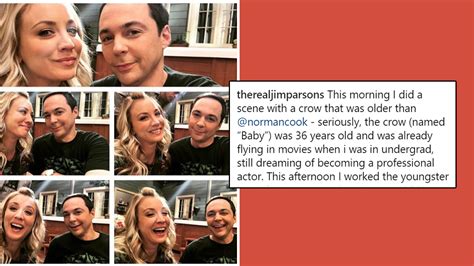 Jim Parsons Instagram Post With Kaley Cuoco Is Sheldon And Penny Irl