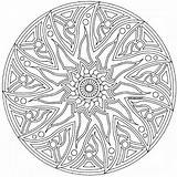 Coloring Pages Complex Colouring Adults Mandala Pattern Sheets Mandalas Print Printable Adult Imprimer Celtic Colorier Complicated Color Abstract Et Rond sketch template