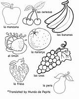 Fruit Printables Fruits Vegetable Spanish Vegetables Multiculturalkidblogs Multilingual Kid sketch template