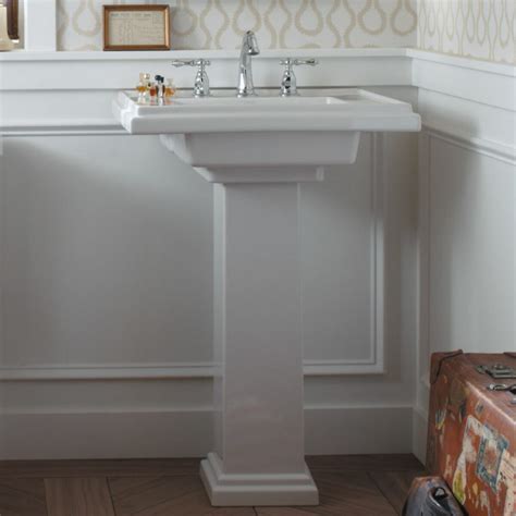 pedestal sink  wide vanity lip interior design ideas